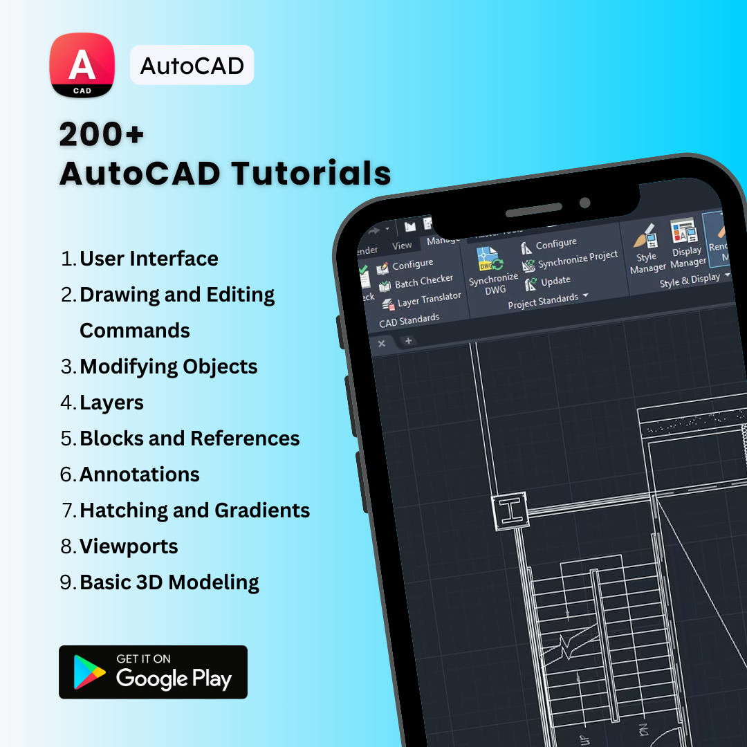 AutoCAD Learning App | Indus Appstore | Screenshot