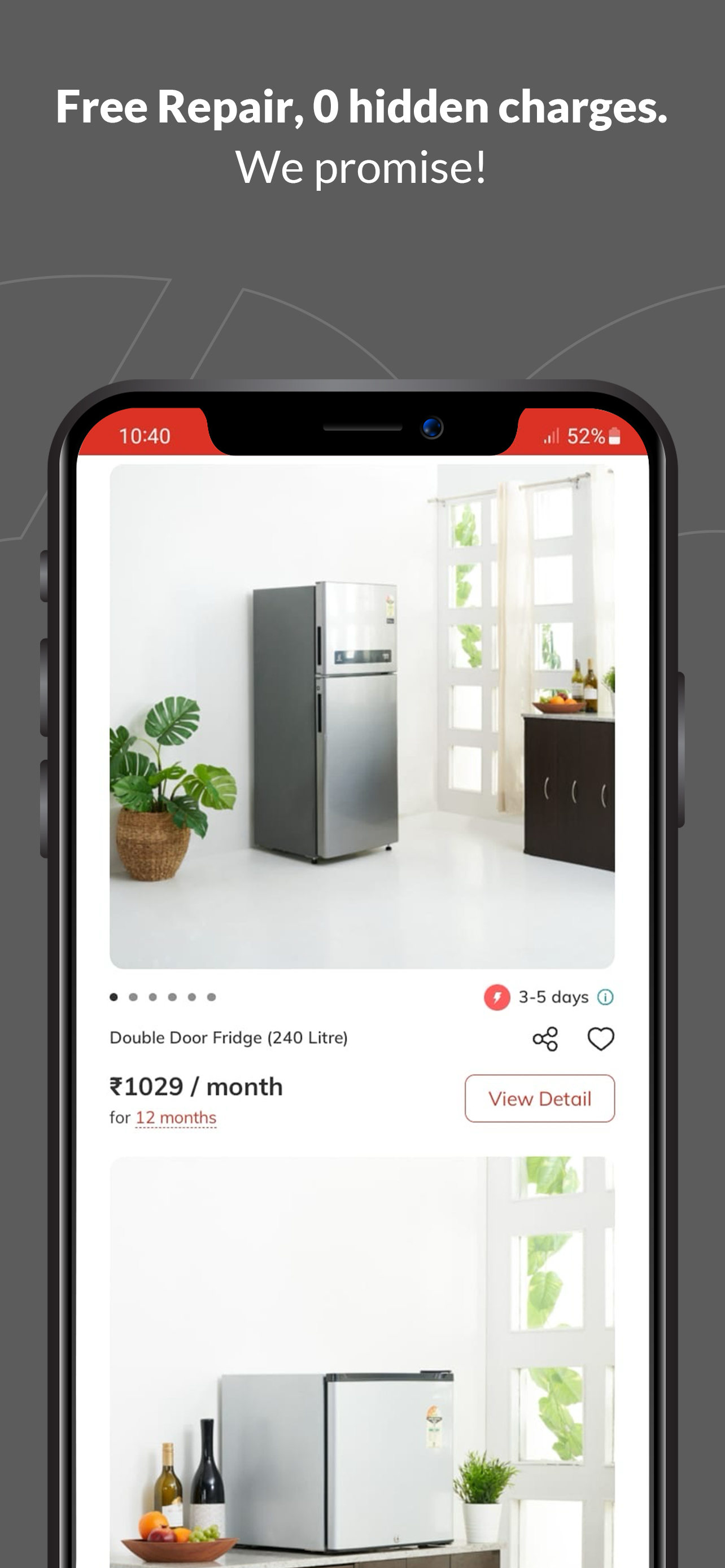 Rentomojo - Furniture on Rent | Indus Appstore | Screenshot