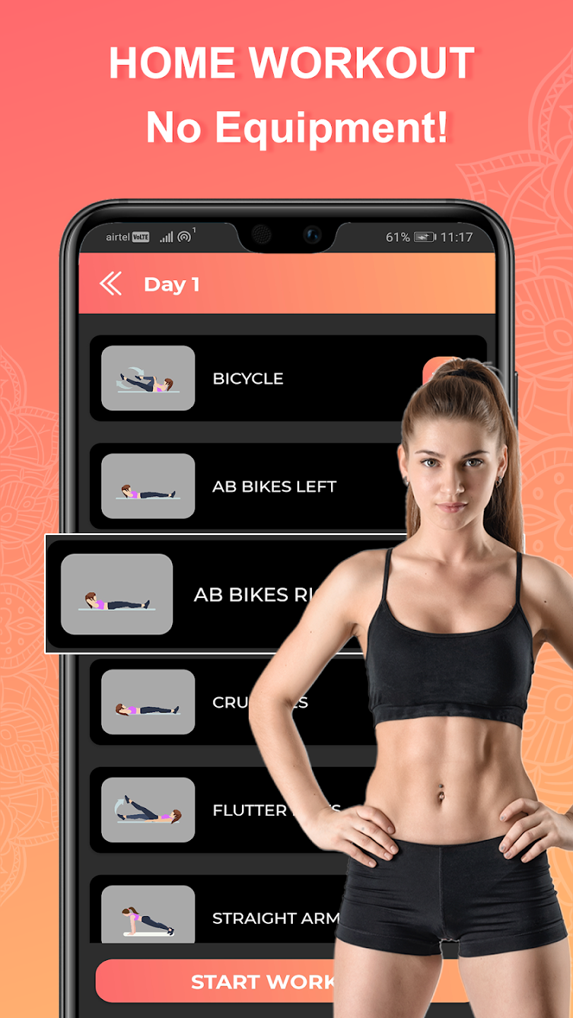 Lose Weight App for Women - Women Abs Workout | Indus Appstore | Screenshot