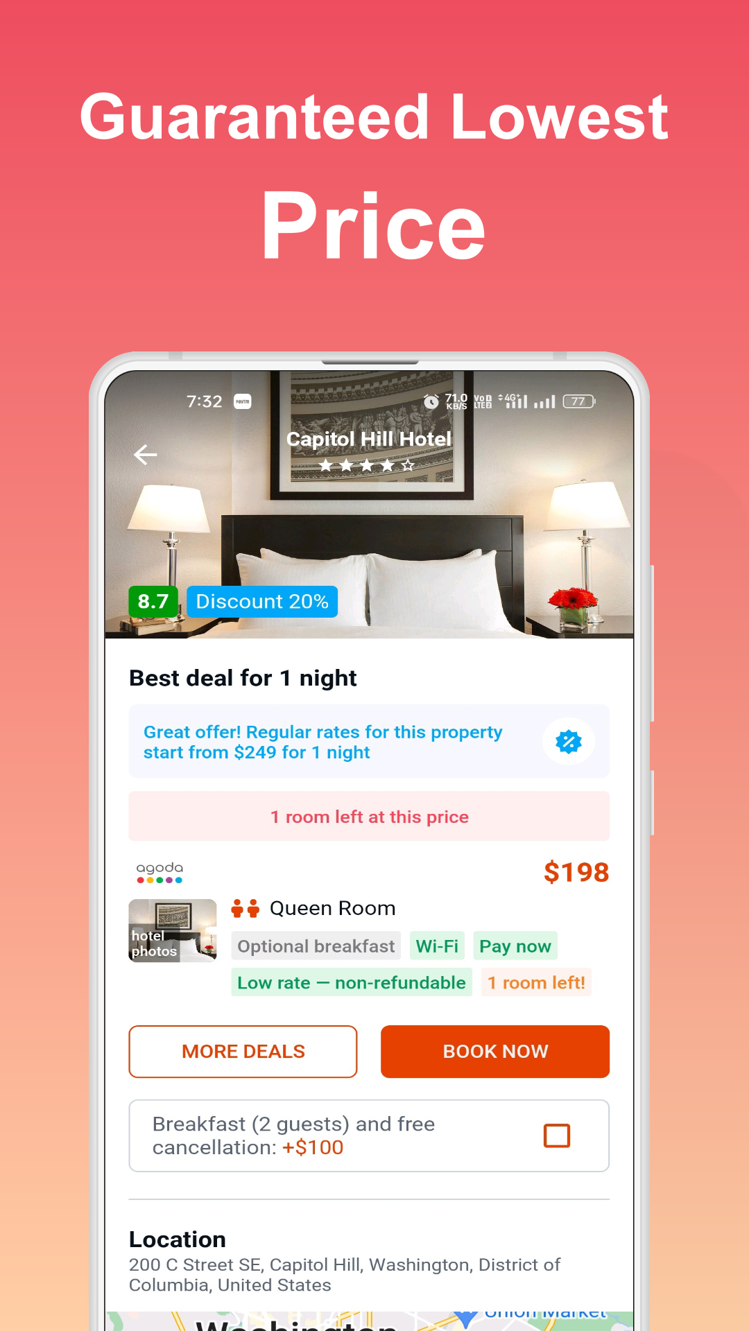 Hotel Booking App -HotelBook | Indus Appstore | Screenshot