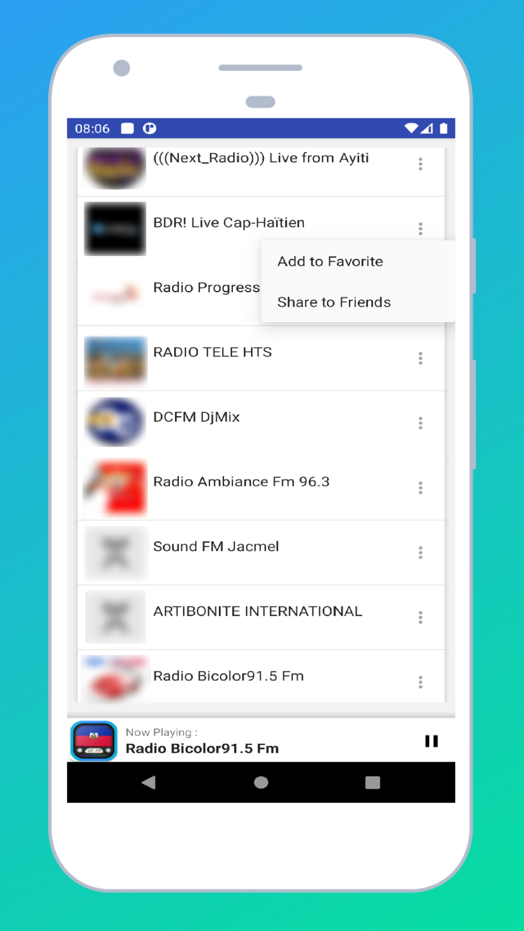 Radio Haiti FM + Radio Online | Indus Appstore | Screenshot