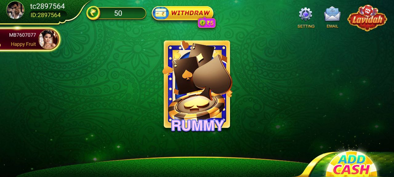 Lavidah Rummy | Indus Appstore | Screenshot