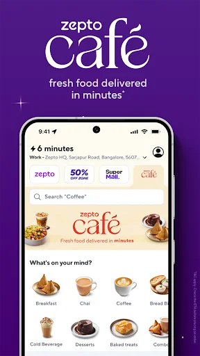 Zepto: Groceries in minutes | Indus Appstore | Screenshot