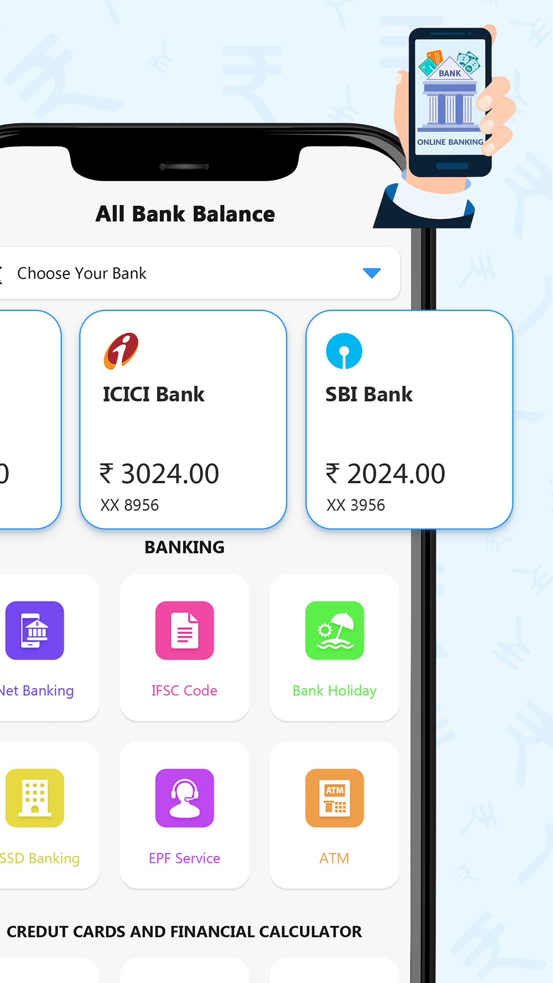 Indian Bank Balance Check | Indus Appstore | Screenshot