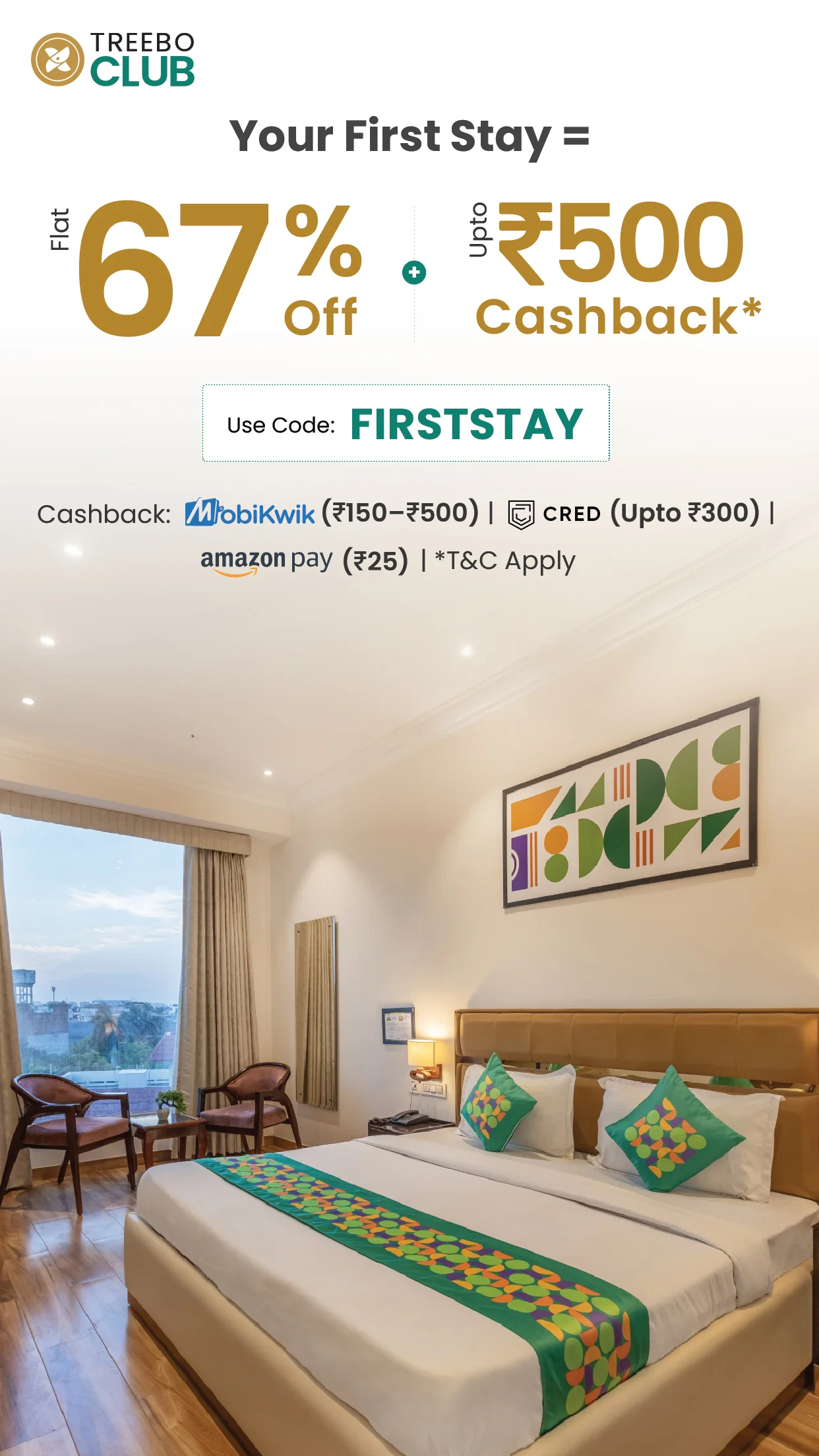 Treebo Club - Hotel Booking App | Indus Appstore | Screenshot