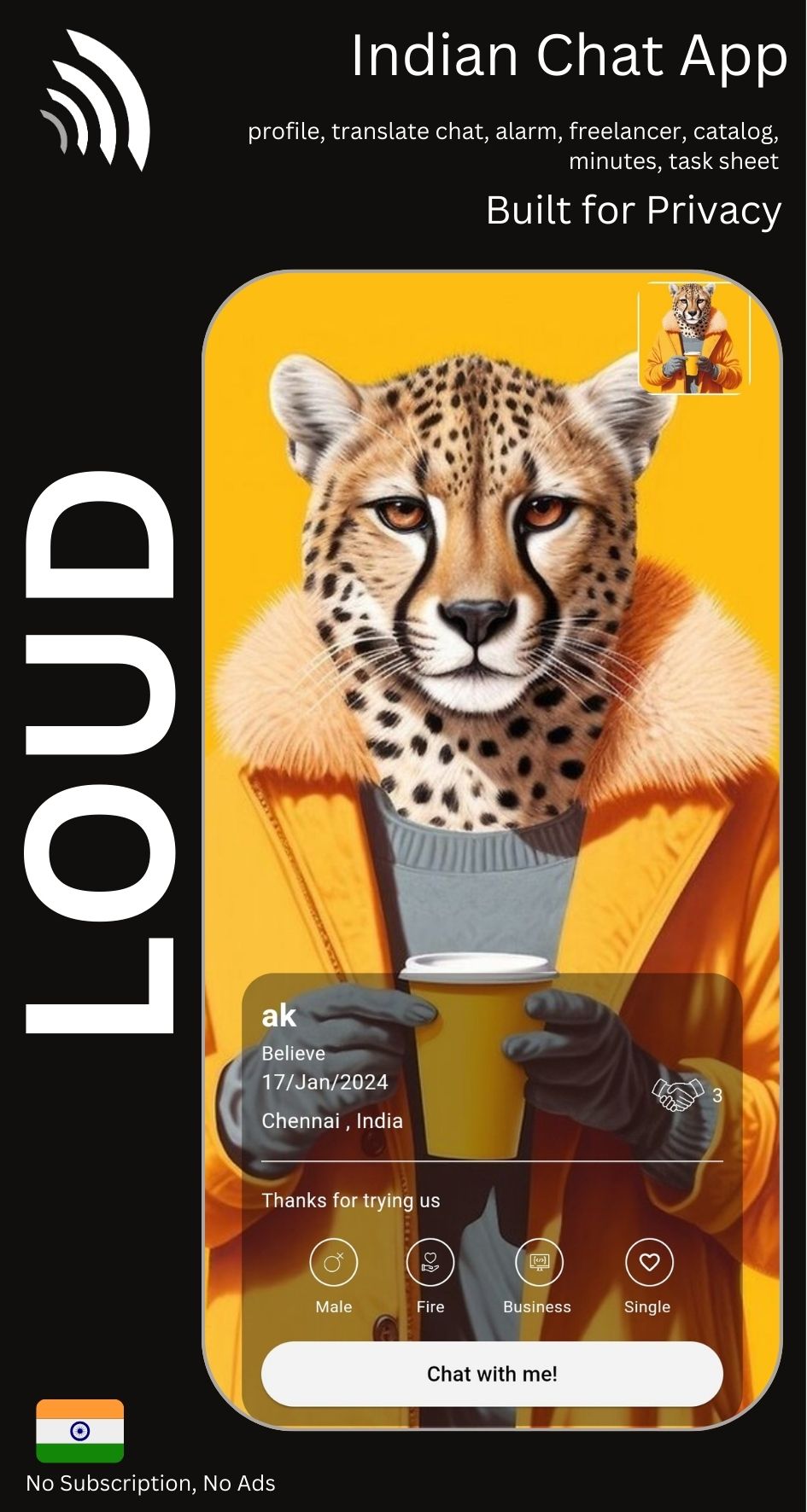 LOUD | Indus Appstore | Screenshot