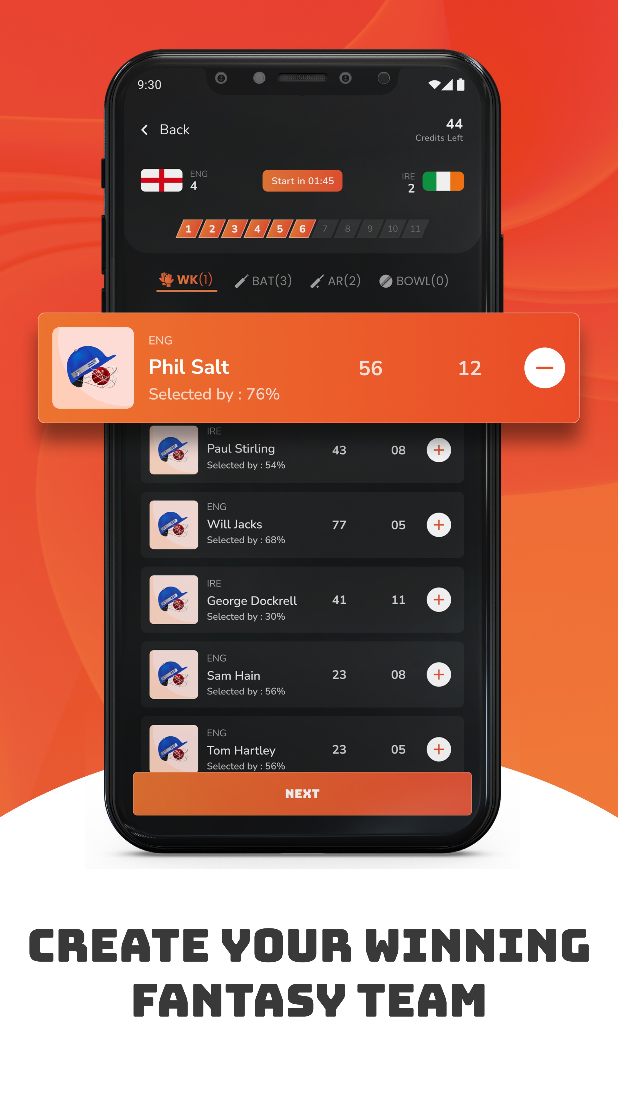 Six Dreams : Fantasy Sports App | Indus Appstore | Screenshot