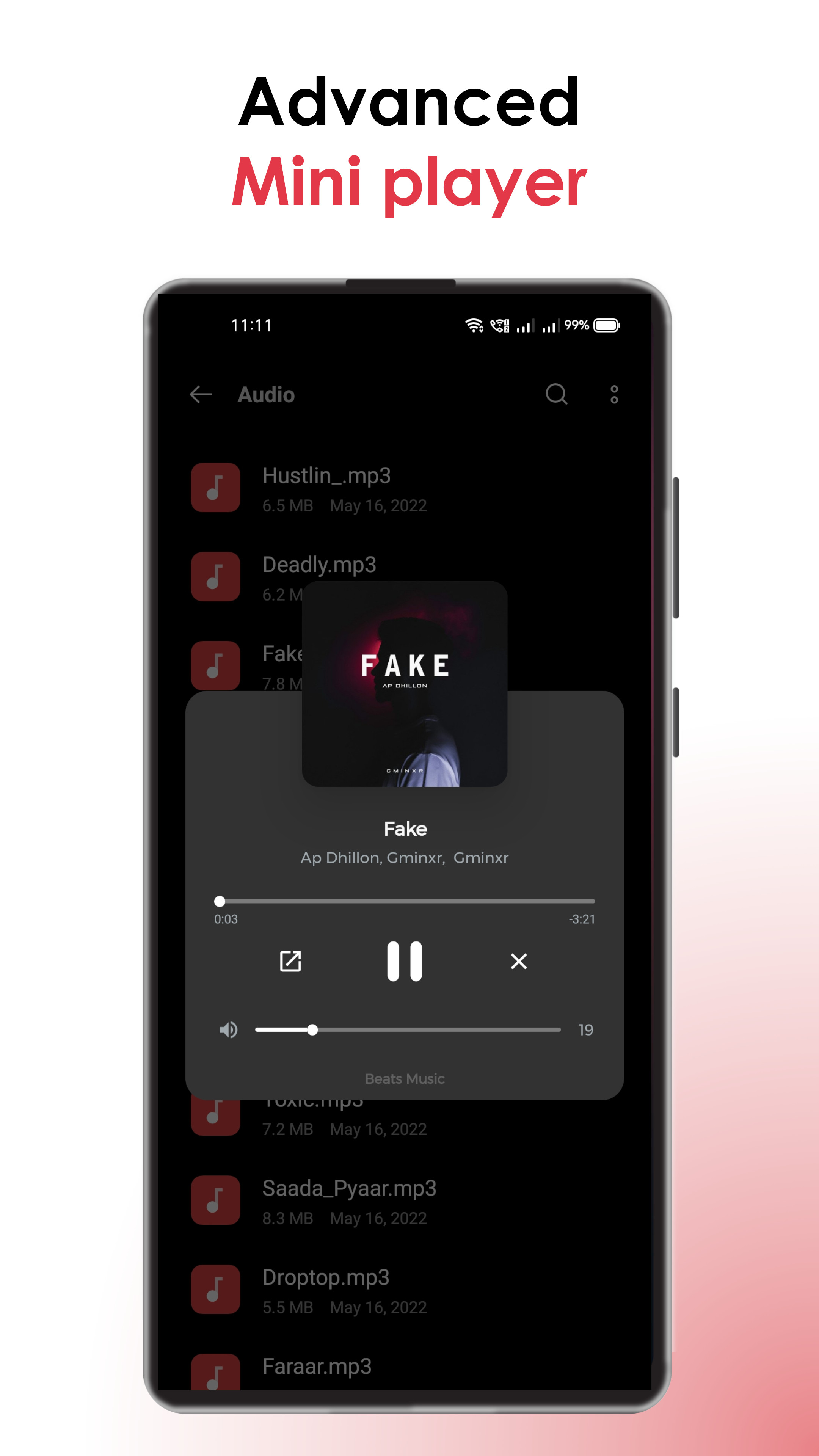 Beats - Music Player | Indus Appstore | Screenshot