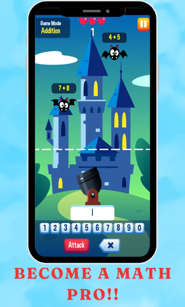 Math vs Bat: Math Workout | Indus Appstore | Screenshot