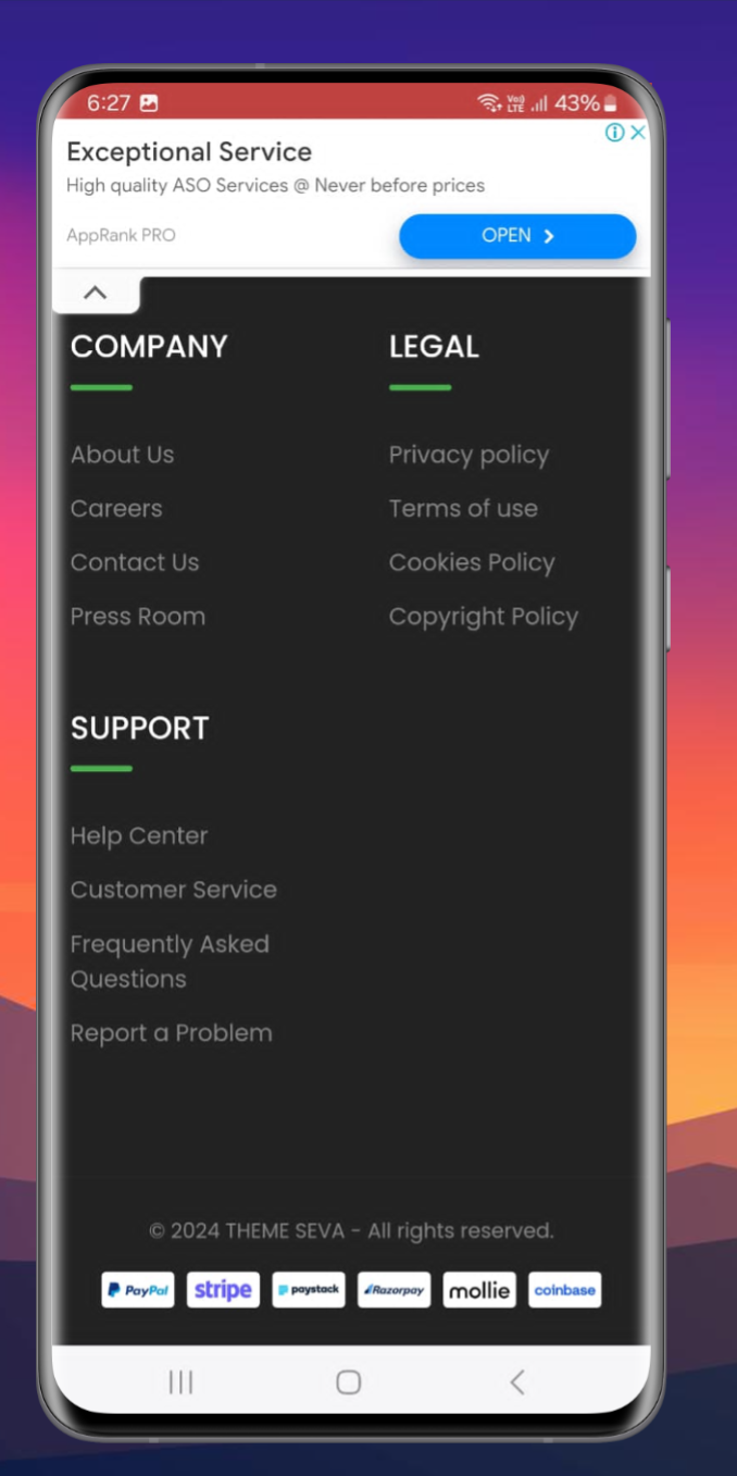 THEME SEVA | Indus Appstore | Screenshot