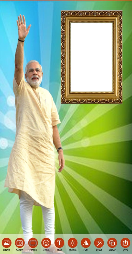 Modi Photo Frame Editor - Modi Selfie | Indus Appstore | Screenshot