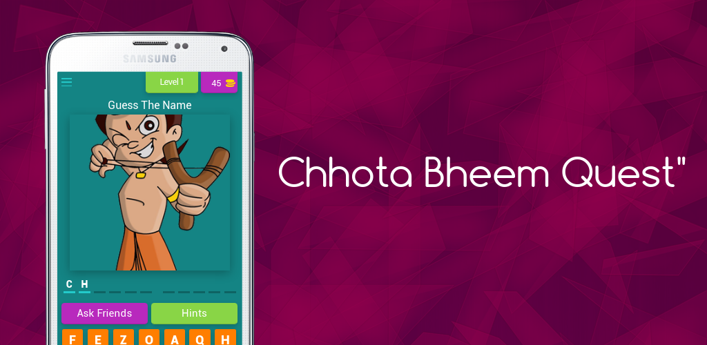 Chhota Bheem Quest Trivia Game | Indus Appstore | Screenshot