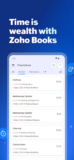 Accounting App - Zoho Books | Indus Appstore | Screenshot