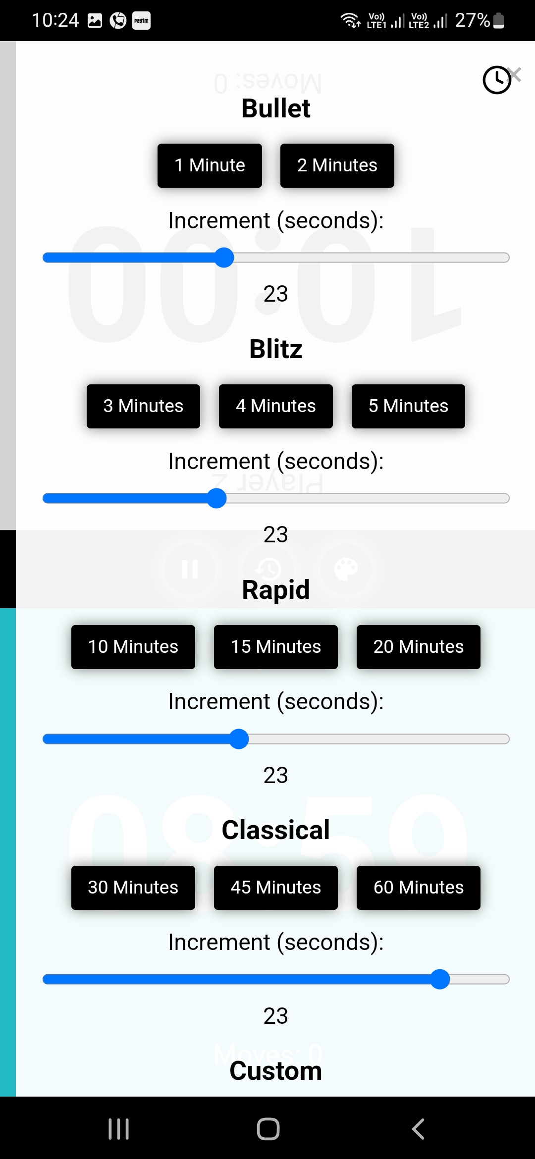 Chess Timer 2024 | Indus Appstore | Screenshot