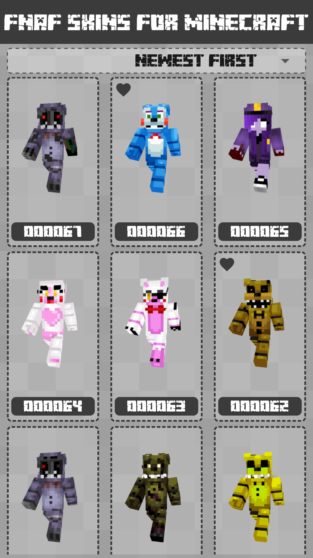 FNAF Skins for Minecraft PE | Indus Appstore | Screenshot