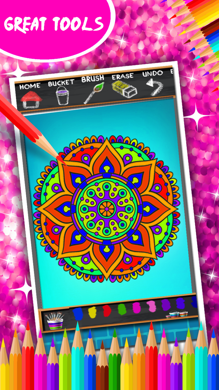 Mandala Coloring Book | Indus Appstore | Screenshot