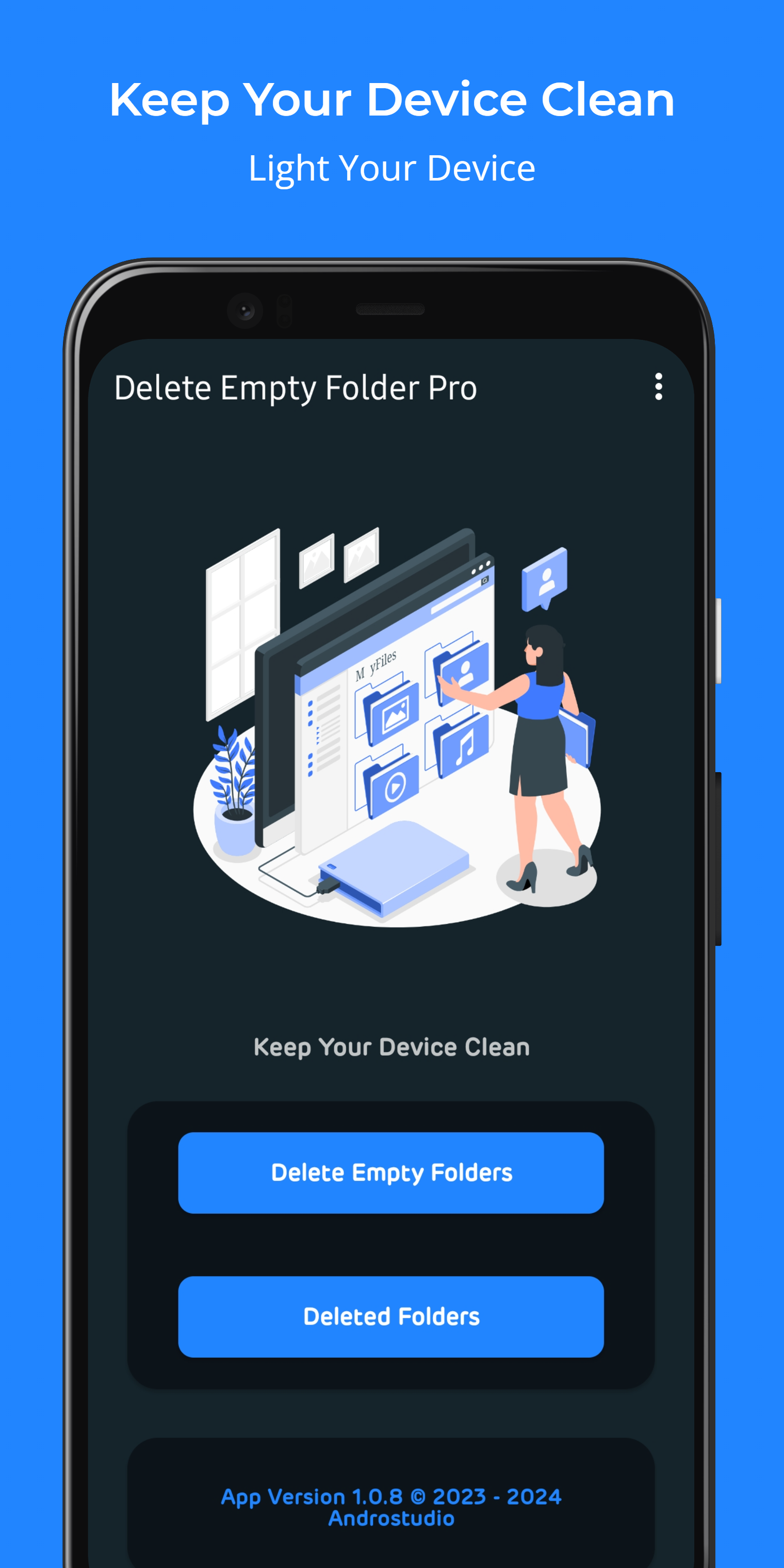 Empty Folder Cleaner | Indus Appstore | Screenshot