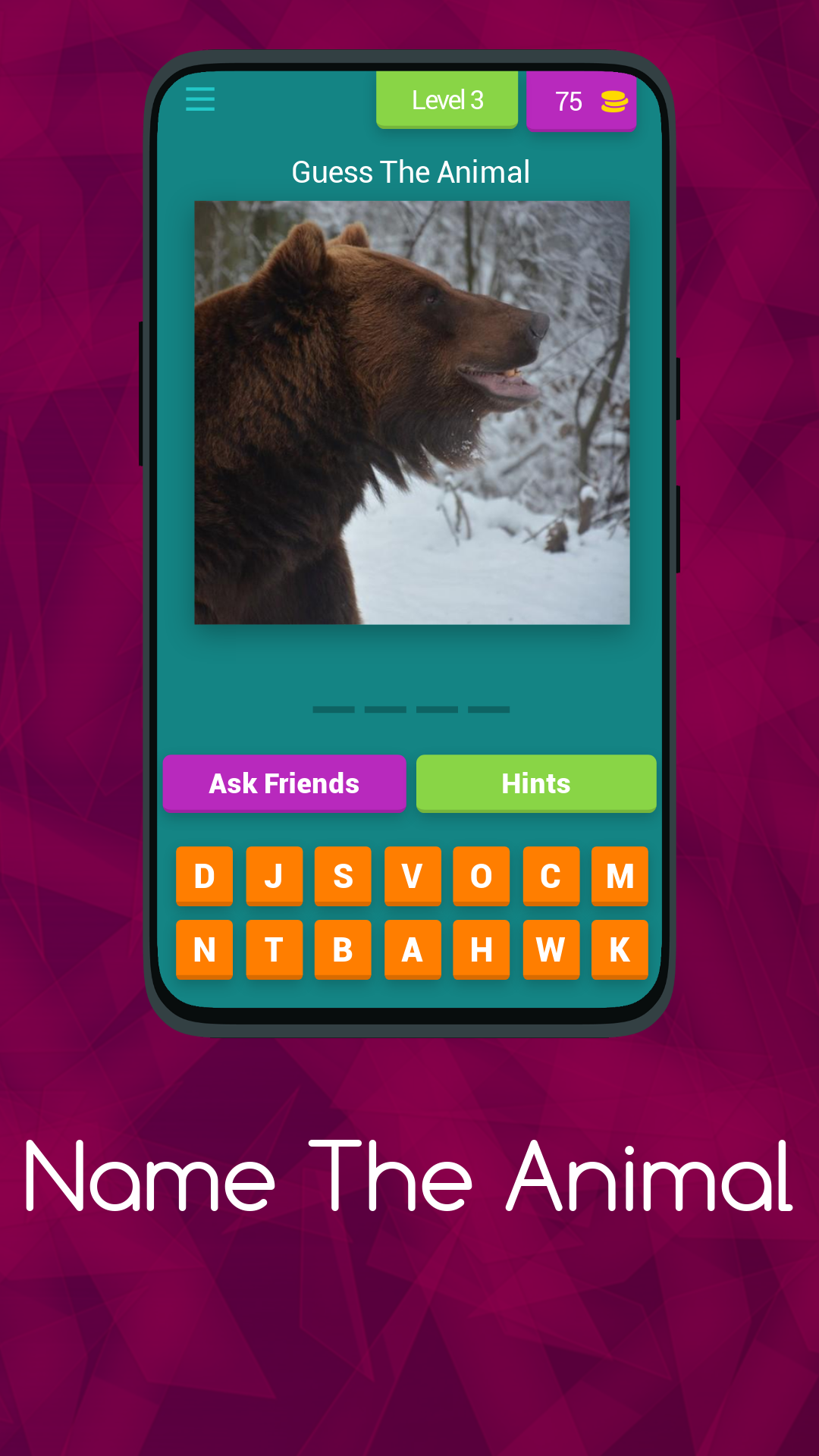 Animal Name Quest | Indus Appstore | Screenshot