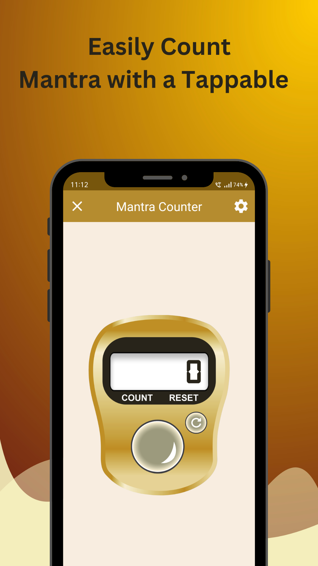 Mantra Counter | Indus Appstore | Screenshot