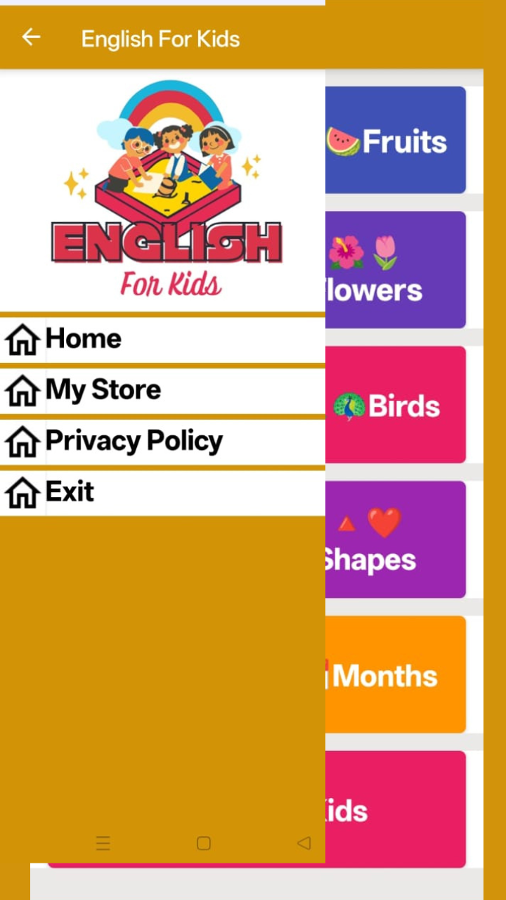 English For Kids | Indus Appstore | Screenshot