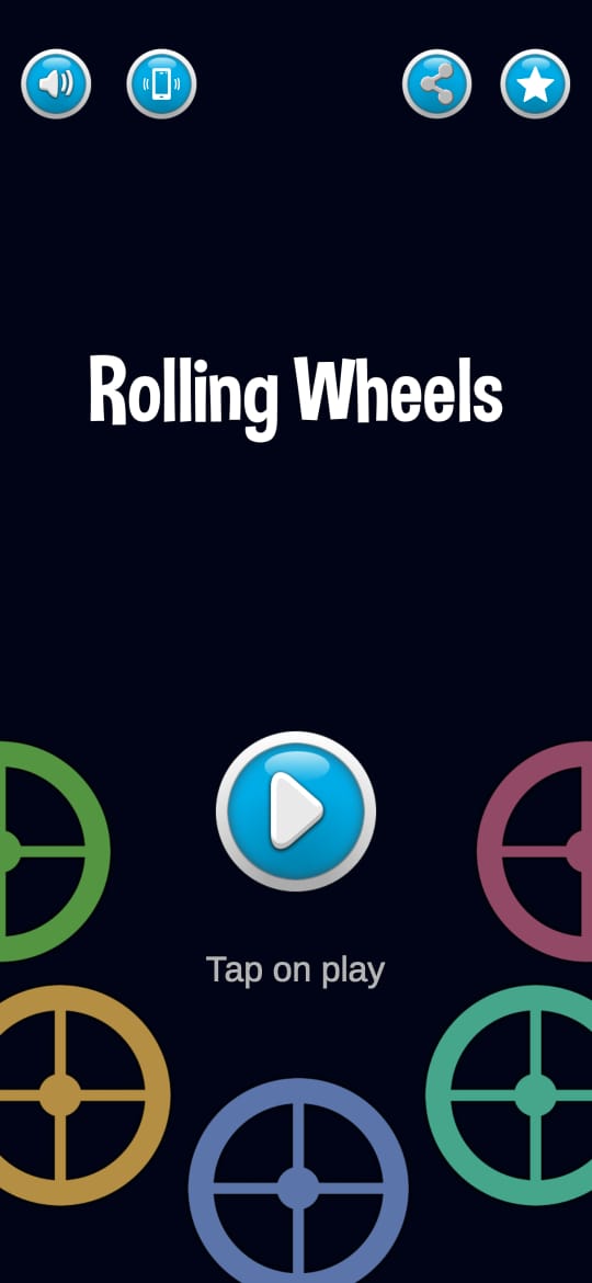 Ball Rolling Wheels | Indus Appstore | Screenshot