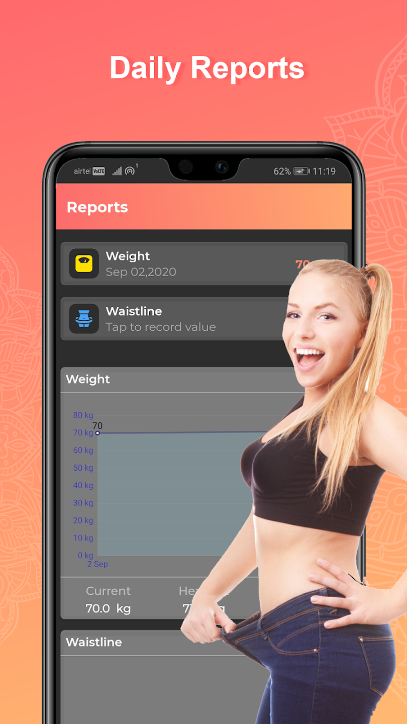 Lose Weight App for Women - Women Abs Workout | Indus Appstore | Screenshot