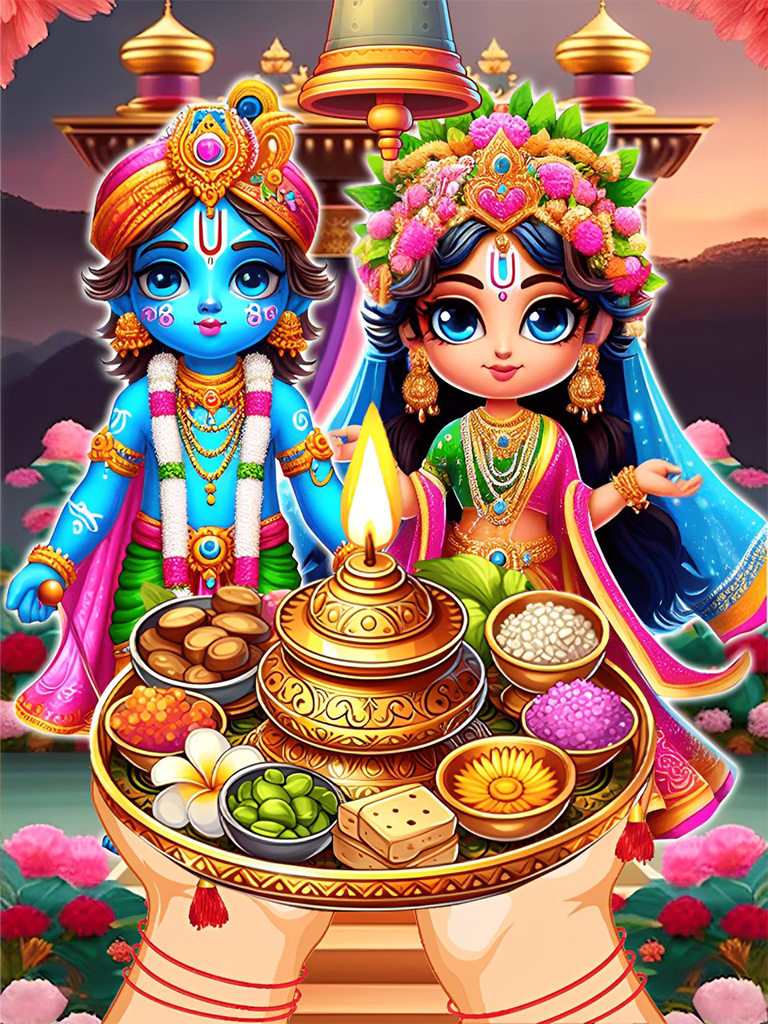 Radha Krishna Dress Up Games : Virtual Temple - Hindu God Lord Krishna : Gopi | Indus Appstore | Screenshot