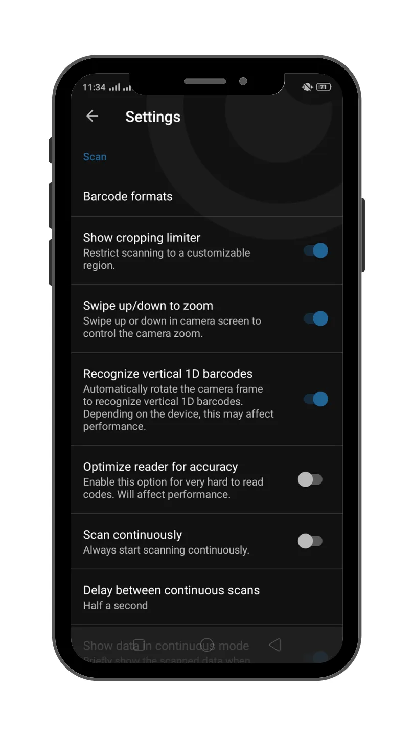Barcode Scanner, QR code Scanner, and Generator - Scan It | Indus Appstore | Screenshot