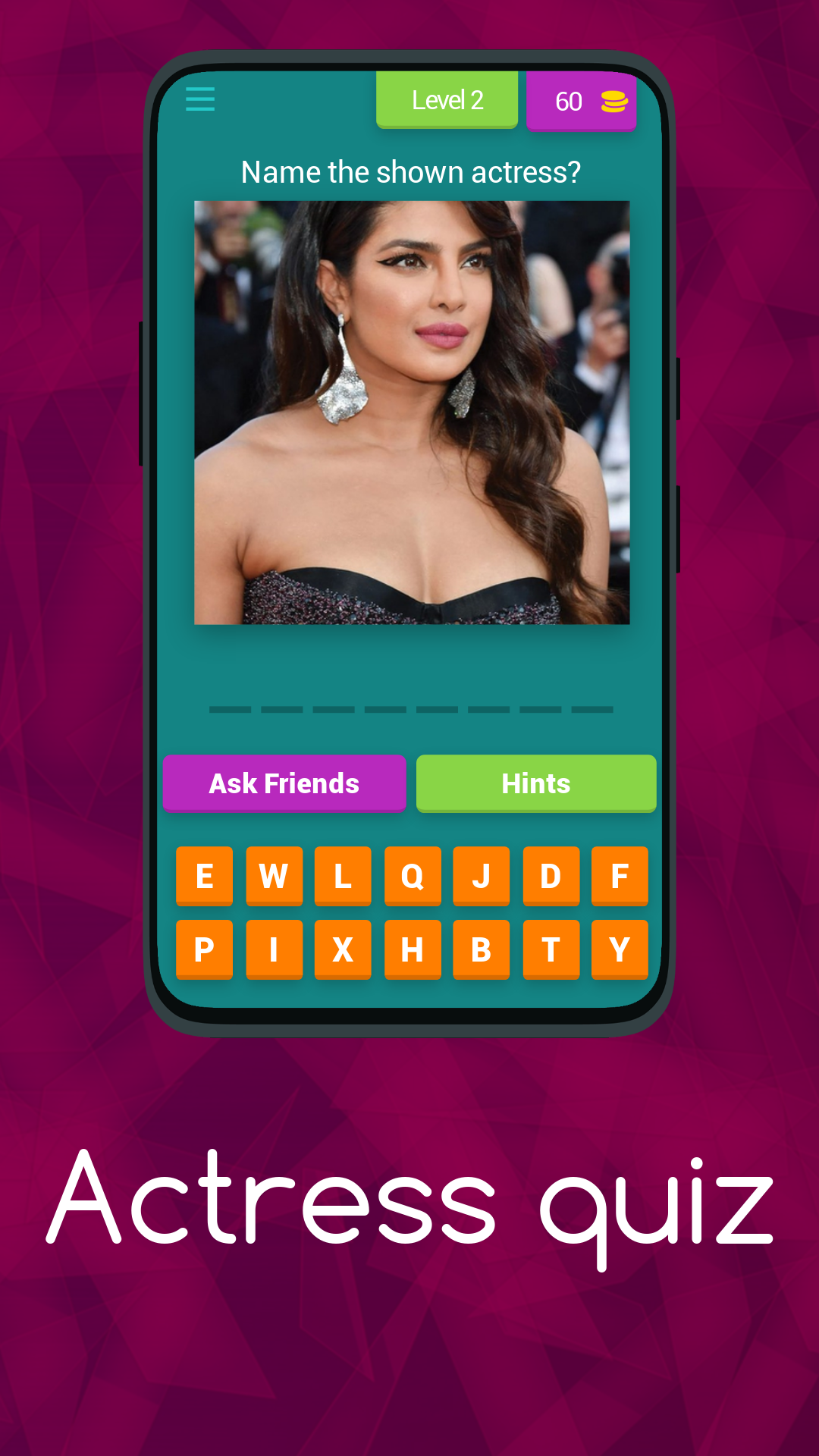 Actress quiz | Indus Appstore | Screenshot