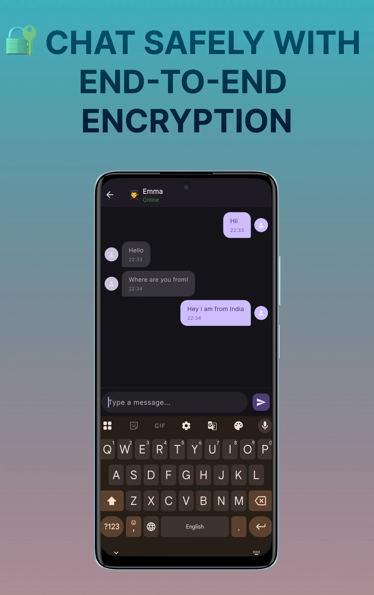 CryptChat | Indus Appstore | Screenshot
