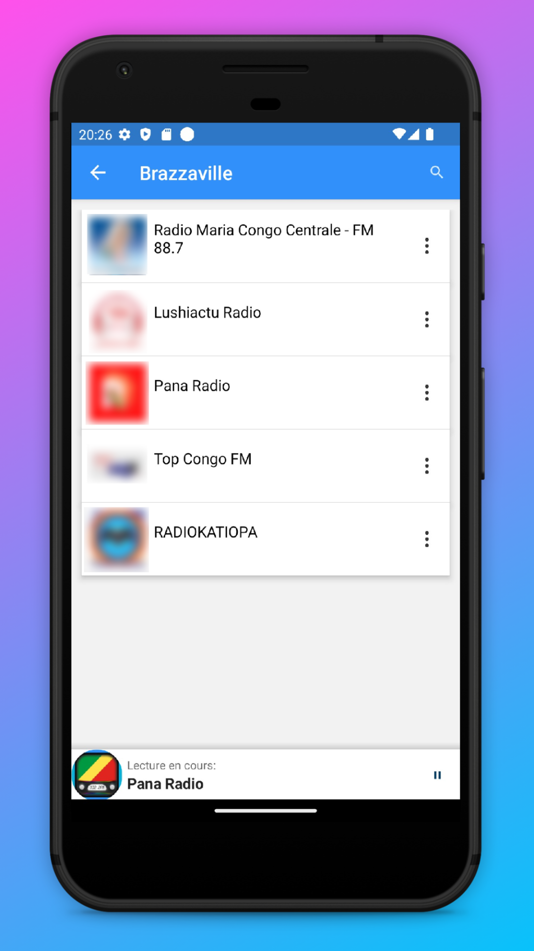 Radio Congo + Radio Congo FM | Indus Appstore | Screenshot