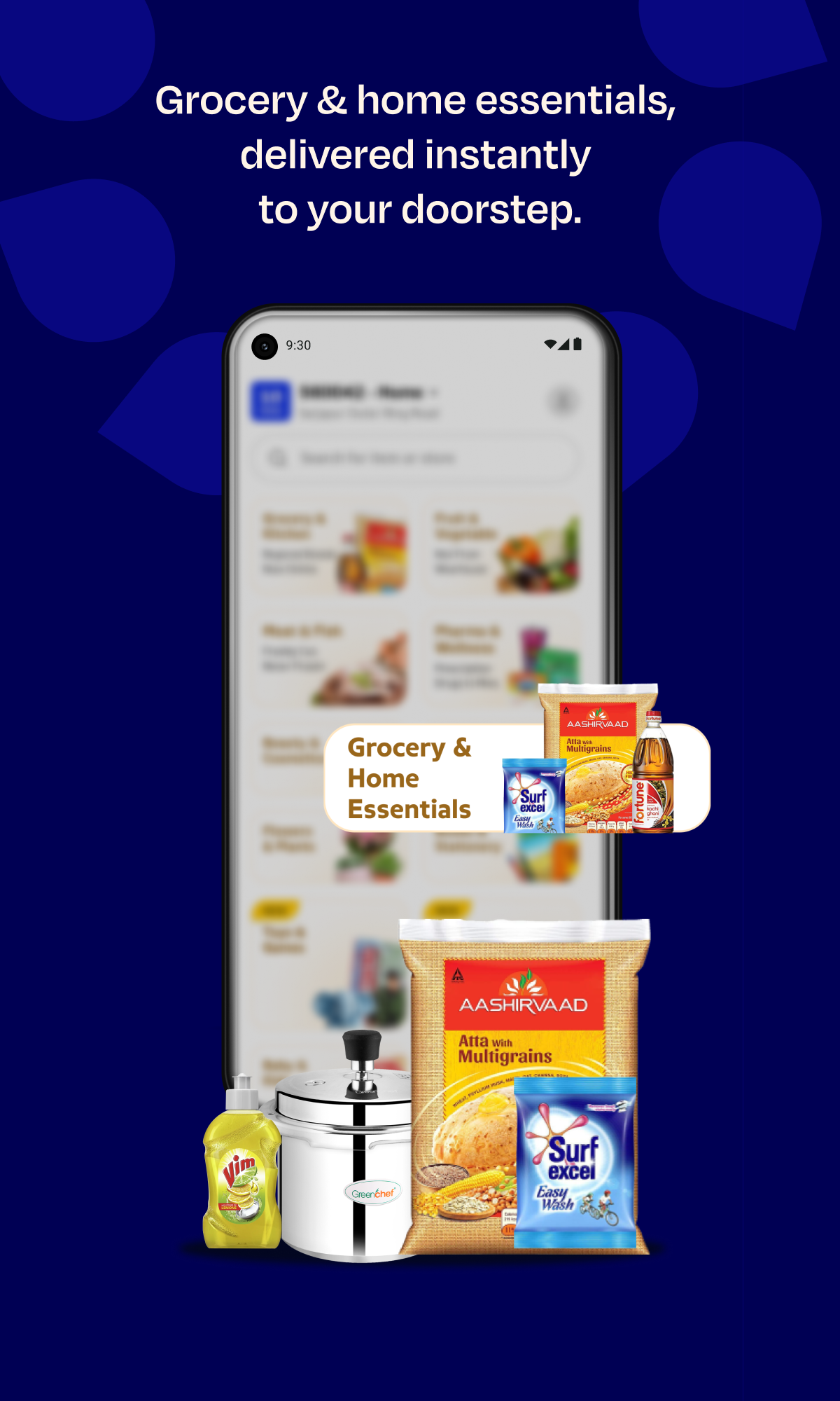Pincode: 10 mins grocery app | Indus Appstore | Screenshot