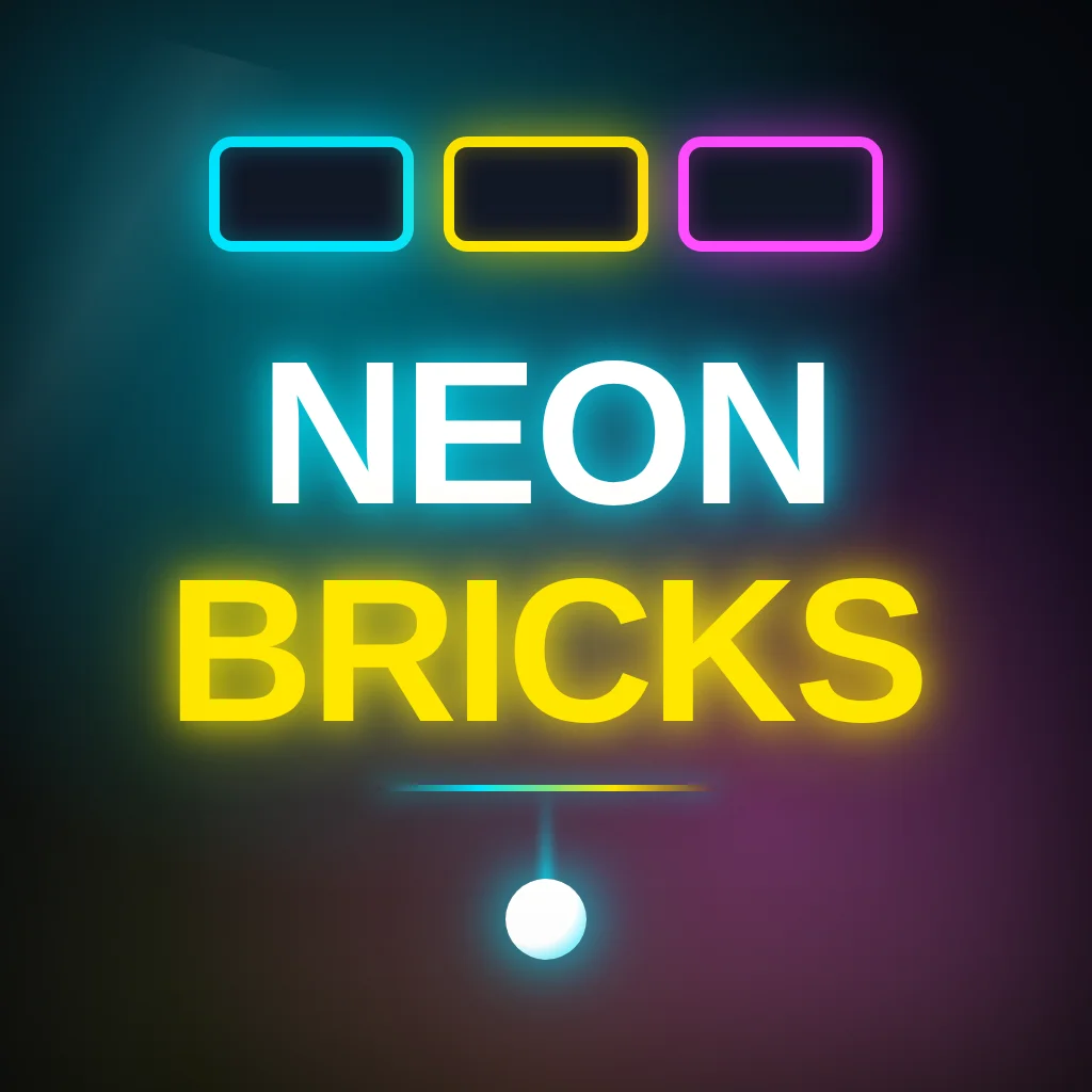 Neon Bricks Win Coupons | Indus Appstore | App Icon