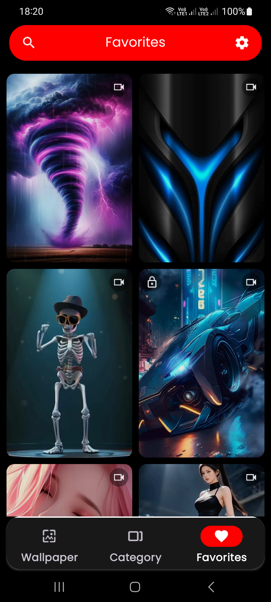 Live Wallpaper | Indus Appstore | Screenshot