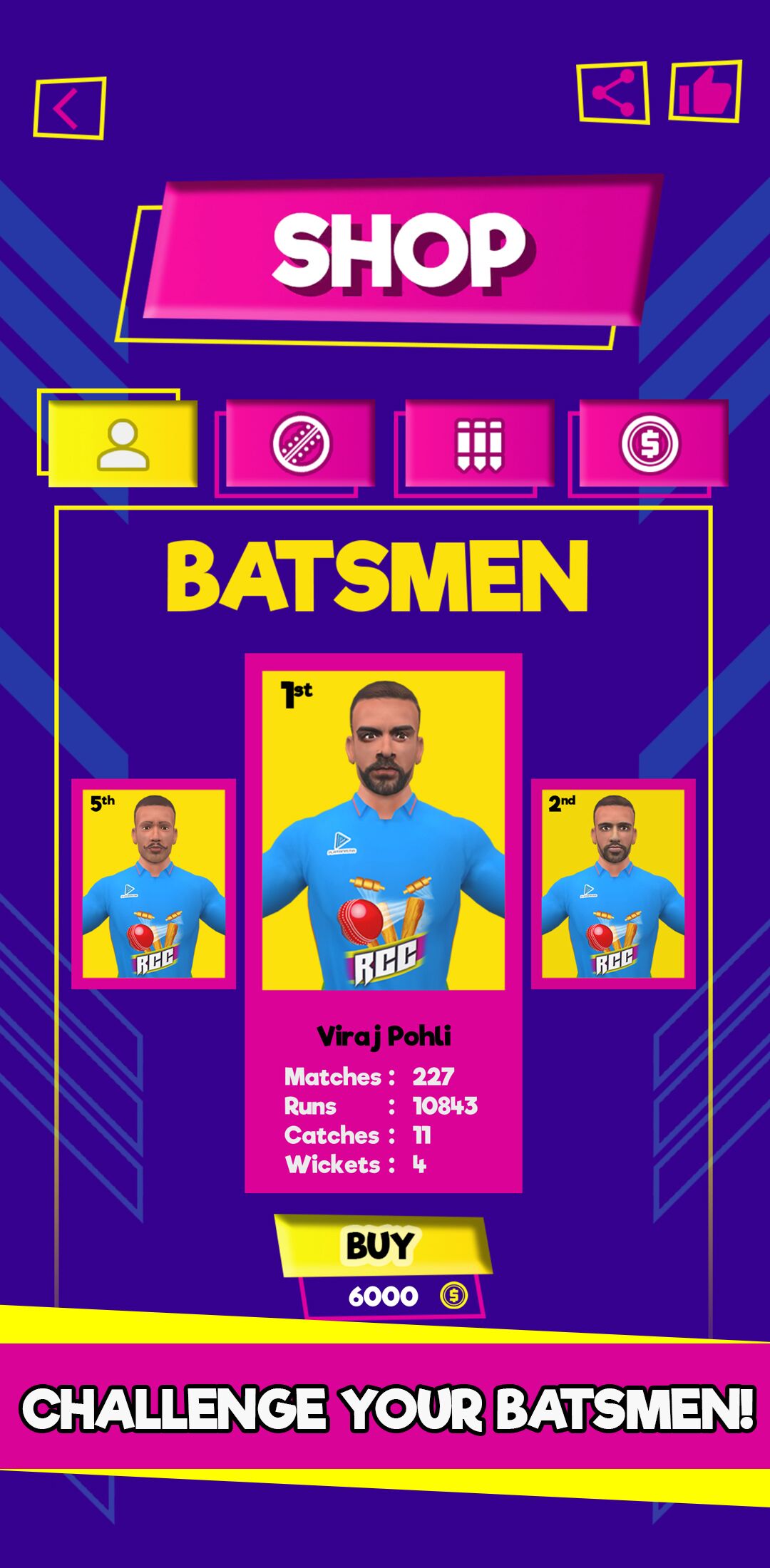 RCC - RunOut Cricket World Cup | Indus Appstore | Screenshot