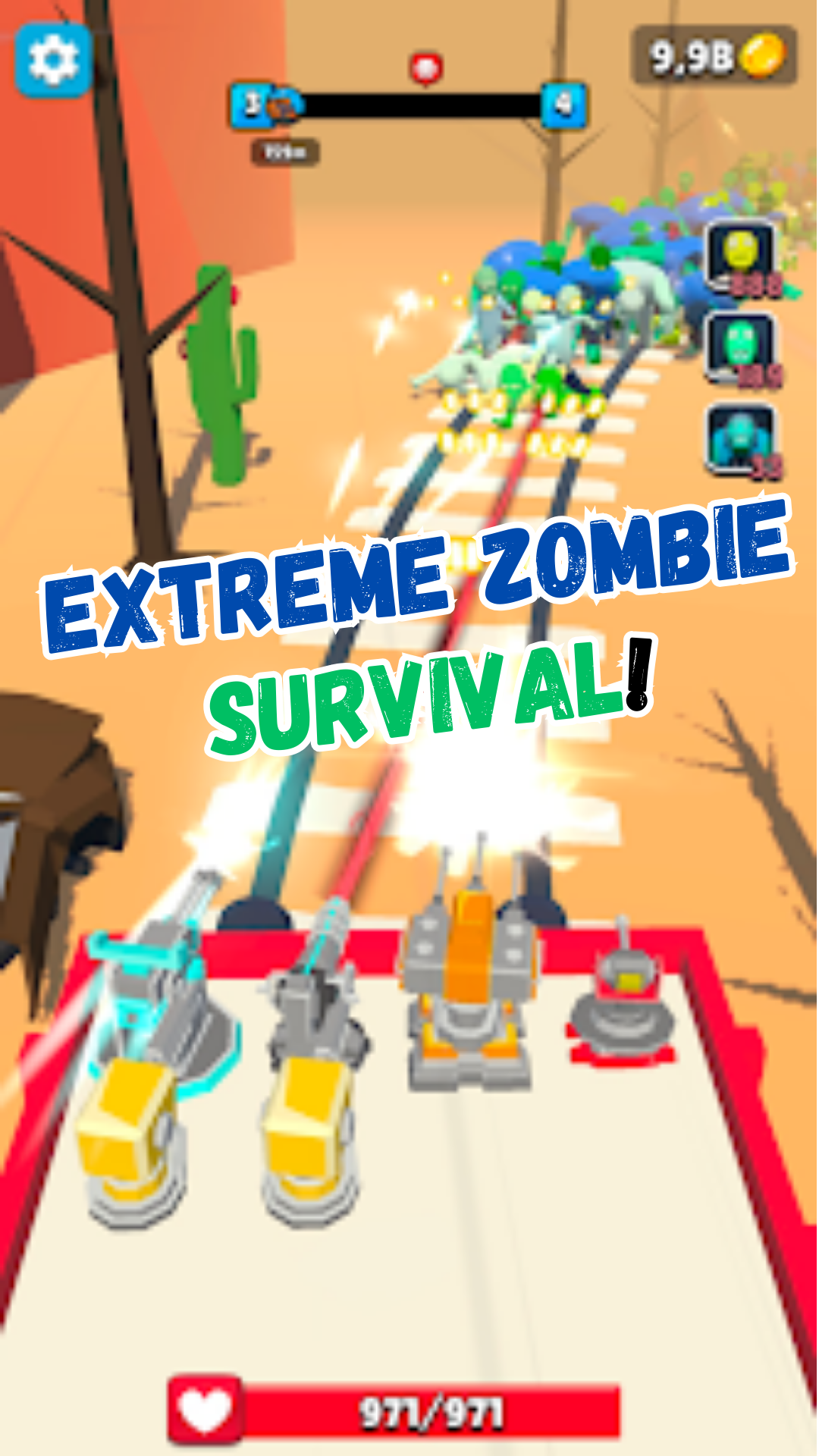 Zombie Shooting- Train Defense | Indus Appstore | Screenshot