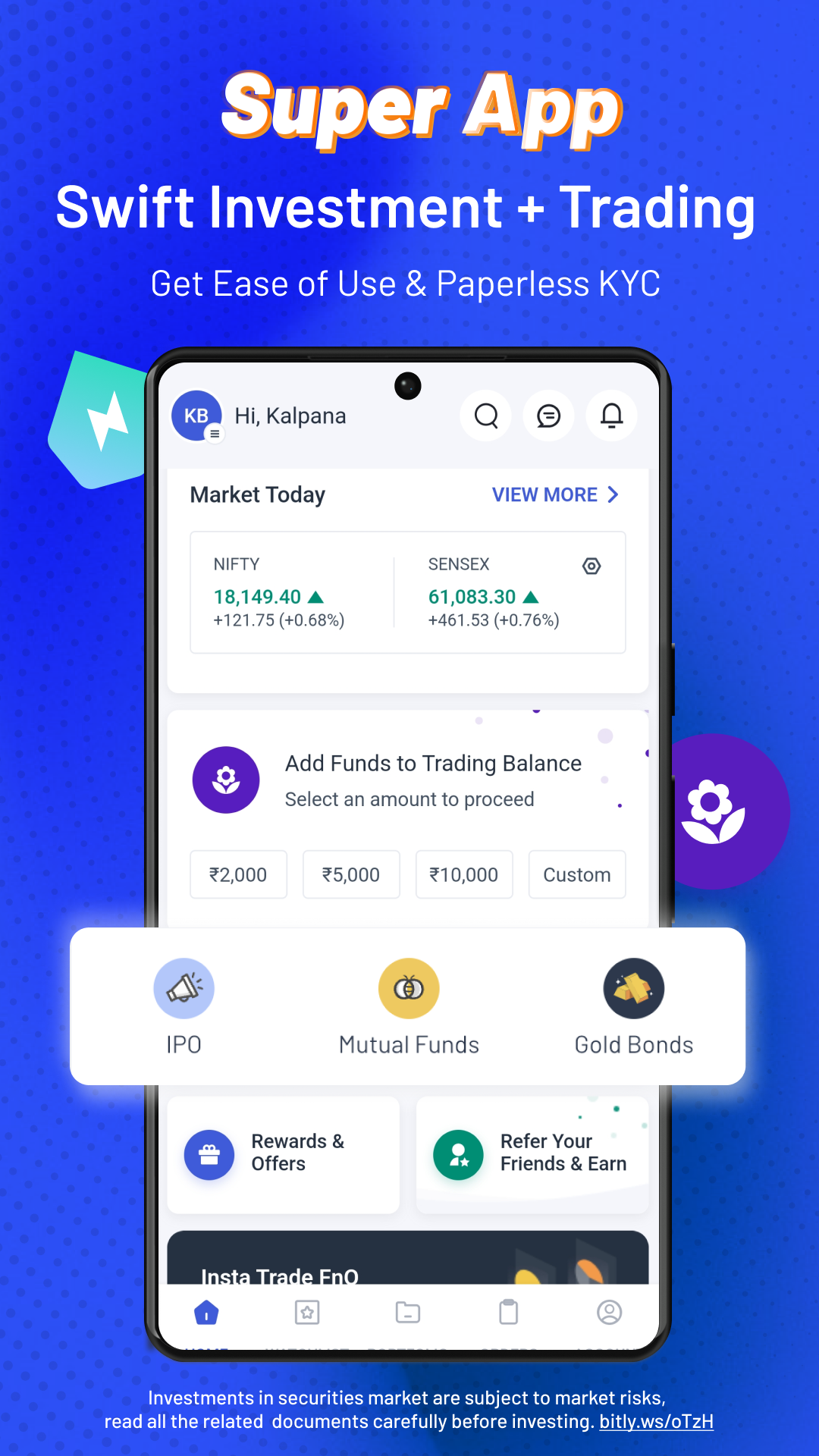 Angel One : Stocks, Mutual Fund | Indus Appstore | Screenshot