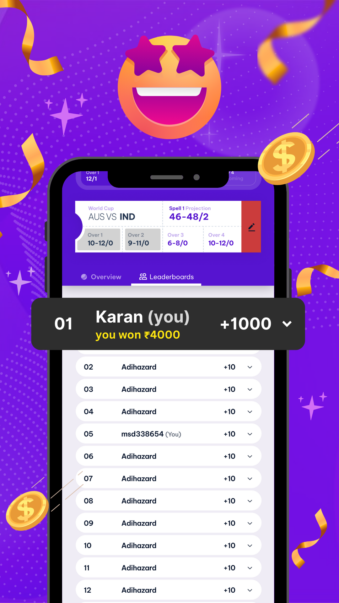 TRICKET - Predict & Win | Indus Appstore | Screenshot