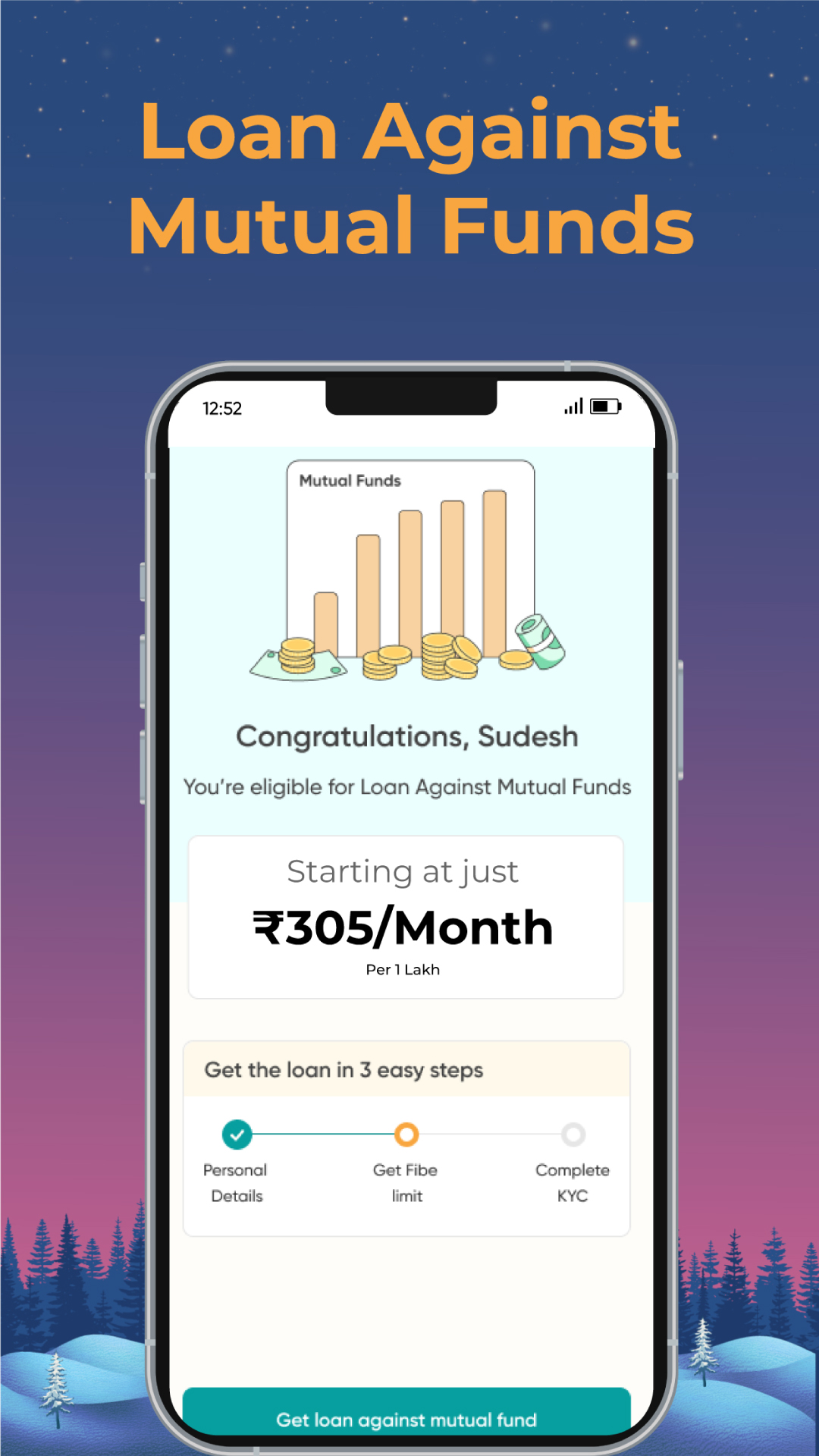 Quick, Easy Personal Loan Fibe | Indus Appstore | Screenshot