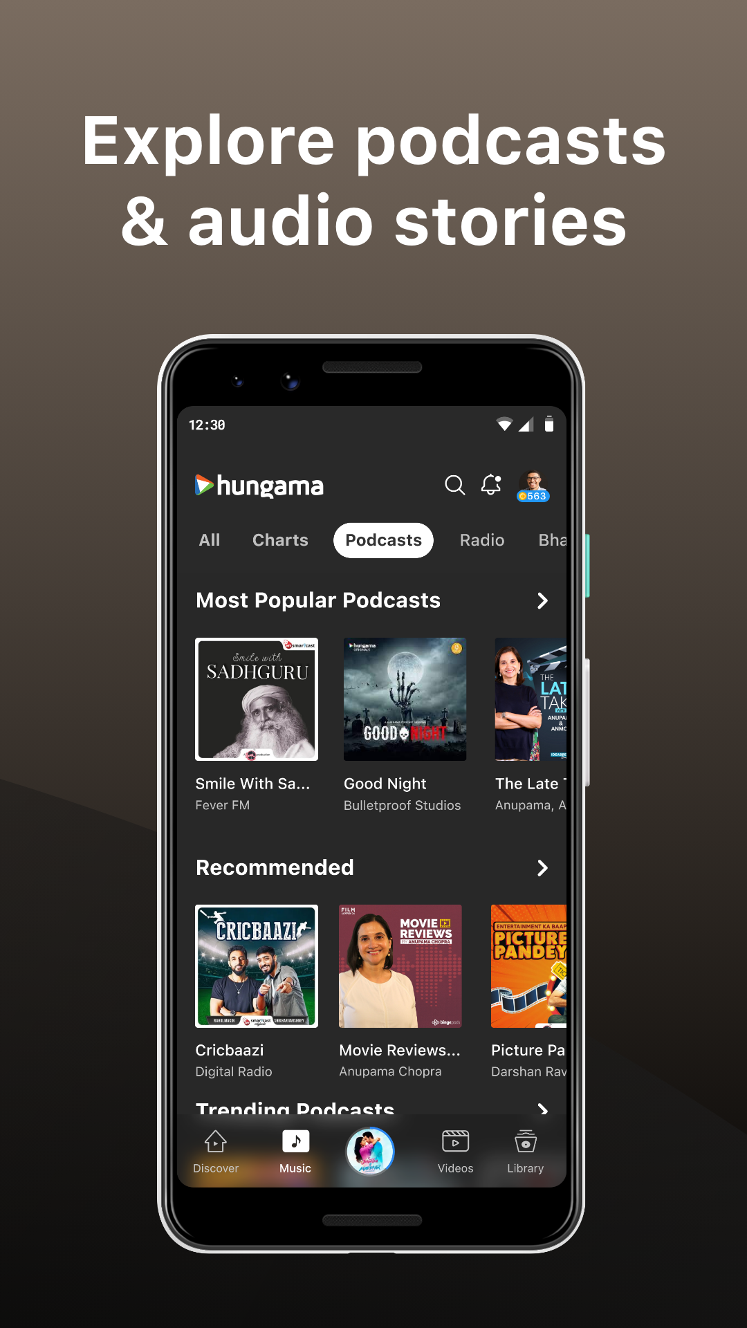 Hungama: Movies Music Podcasts | Indus Appstore | Screenshot