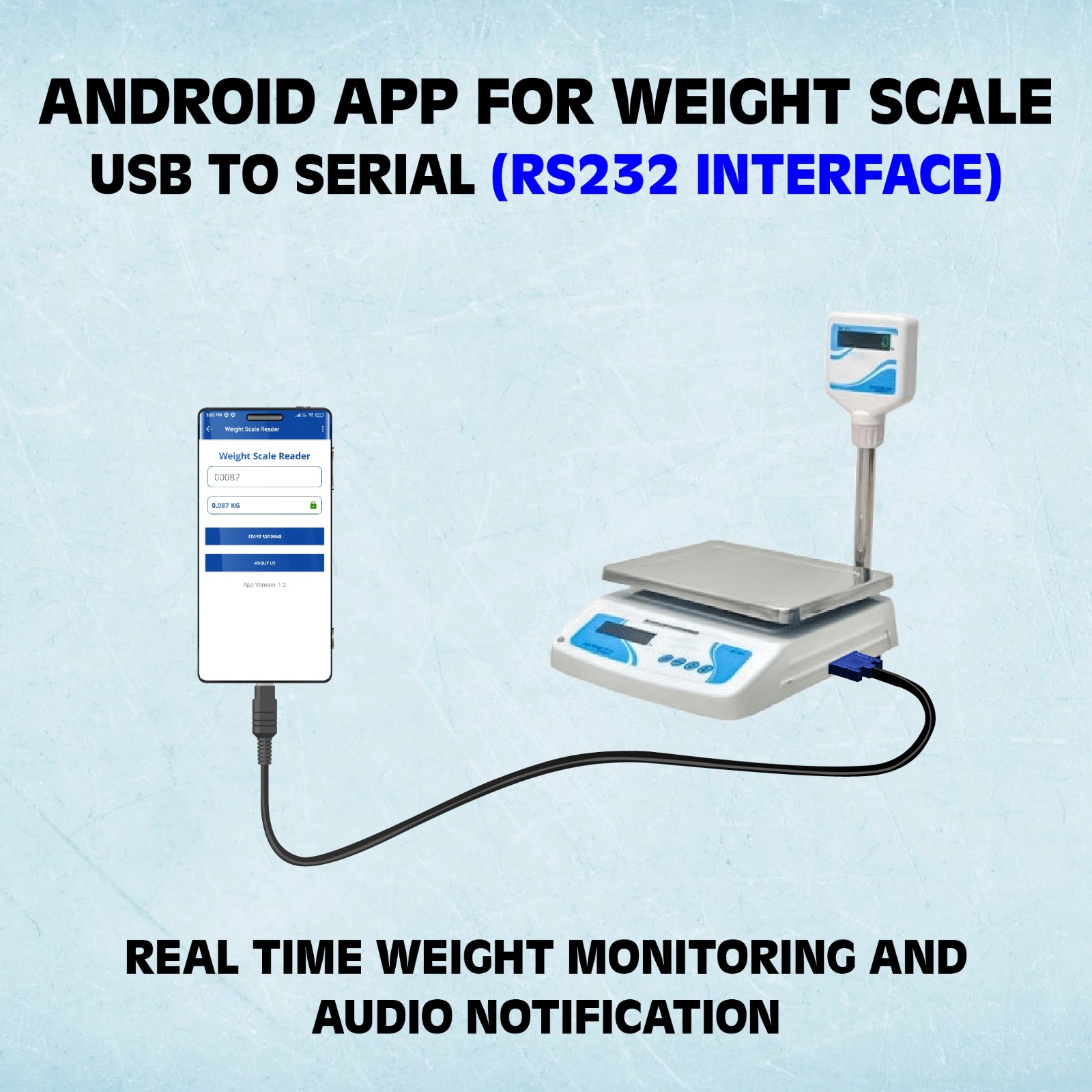 Weight Scale Reader | Indus Appstore | App Icon