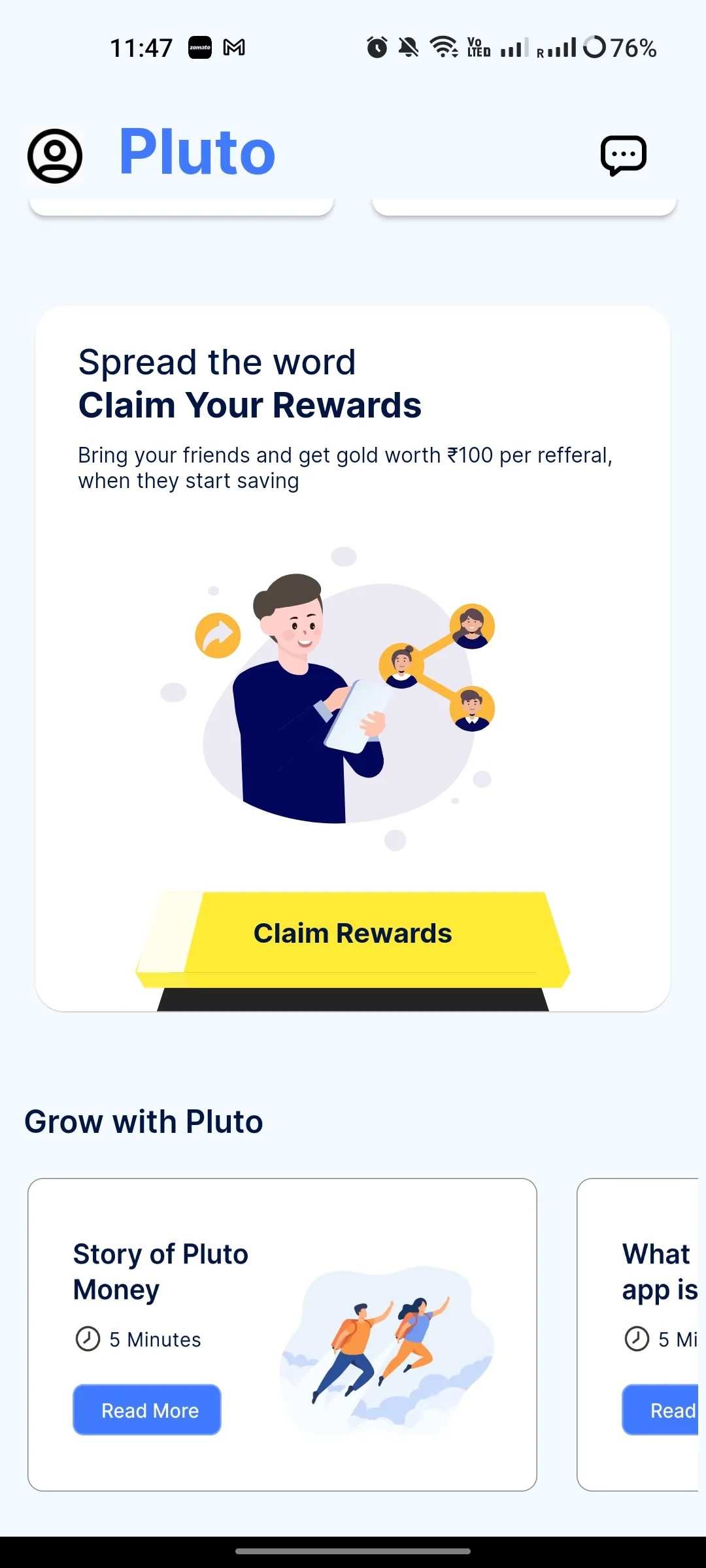 Pluto Money | Indus Appstore | Screenshot