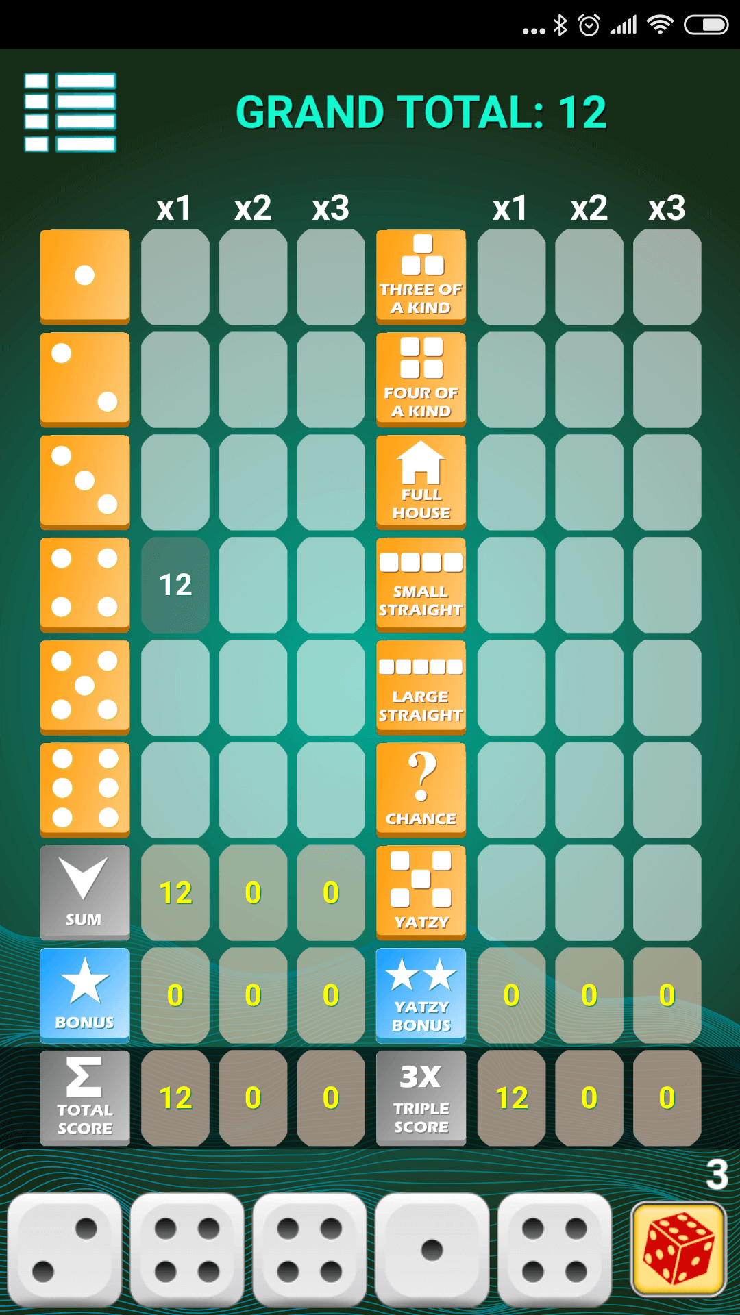 Triple Yatzy | Indus Appstore | Screenshot