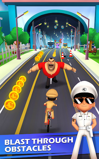 Little Singham Cycle Race | Indus Appstore | Screenshot