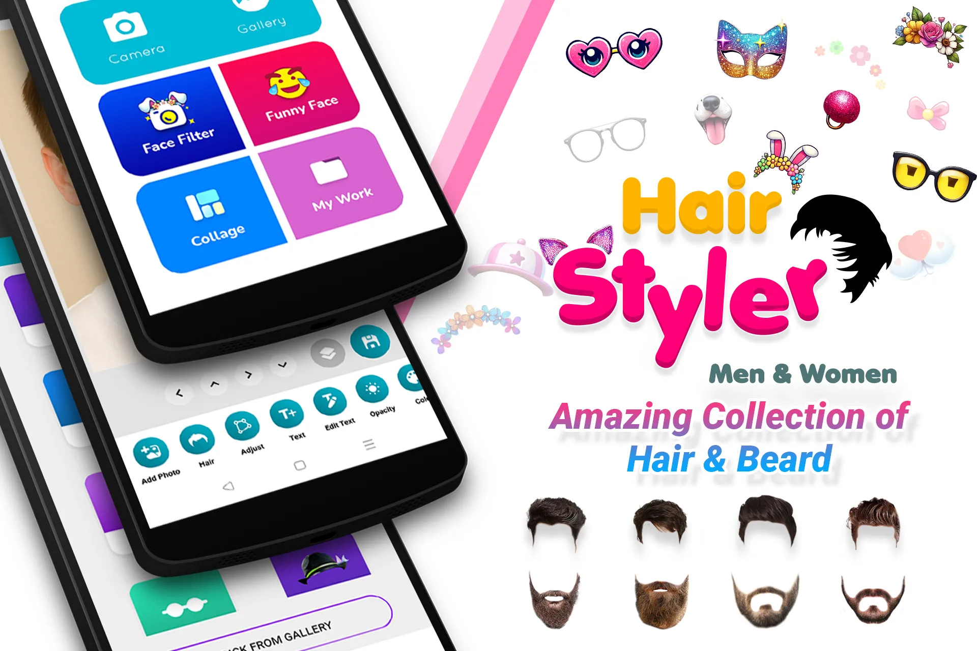 Hair Style Photo Editor | Indus Appstore | Screenshot