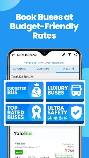 EaseMyTrip Flight, Hotel, Bus | Indus Appstore | Screenshot