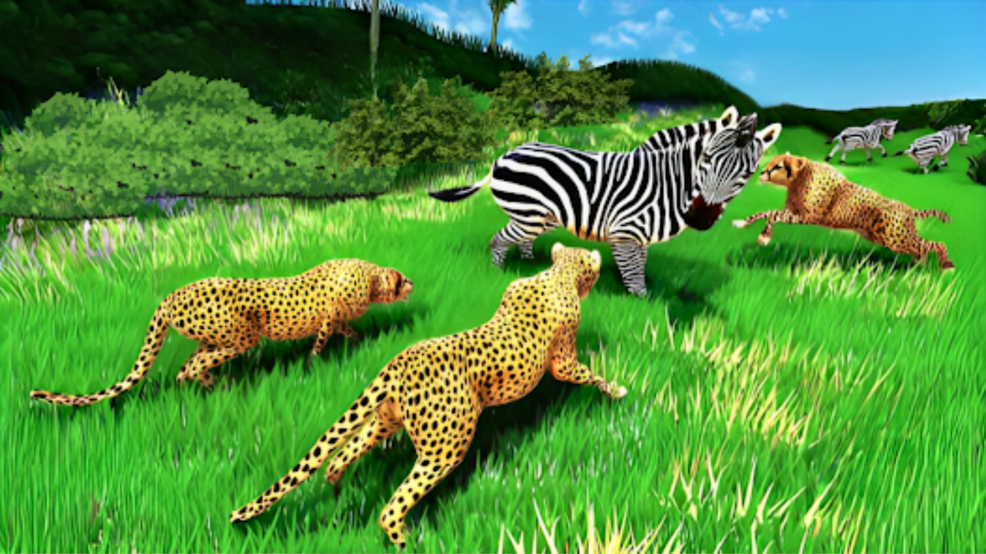 Wild Cheetah Attack Simulator | Indus Appstore | Screenshot