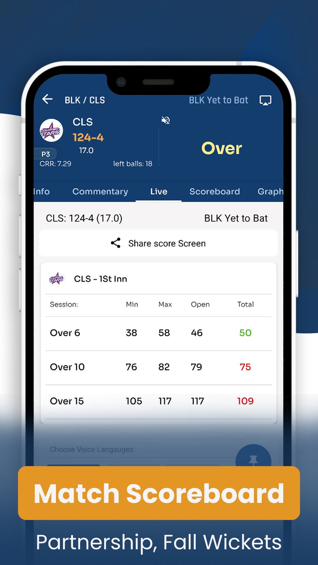 Cricket live score - CricChamp | Indus Appstore | Screenshot