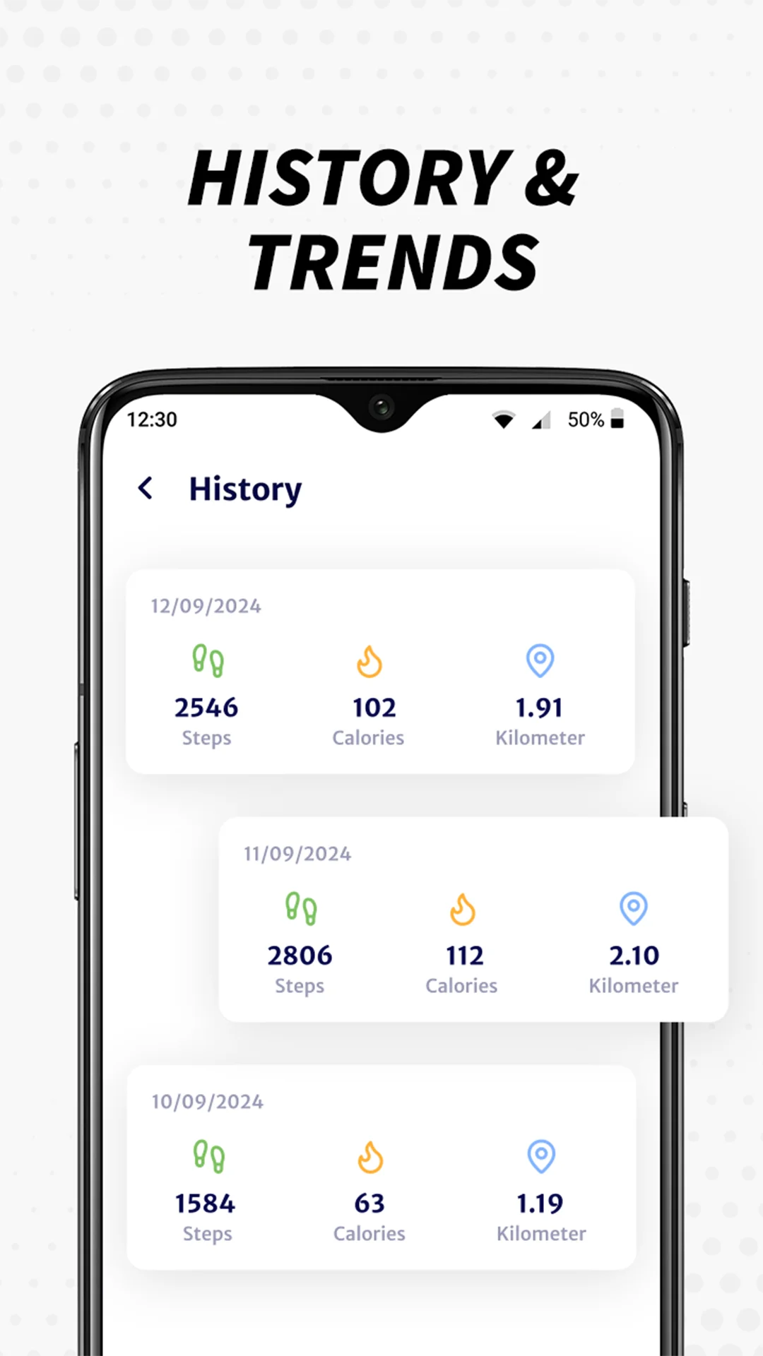 Step Counter & Walking plans | Indus Appstore | Screenshot