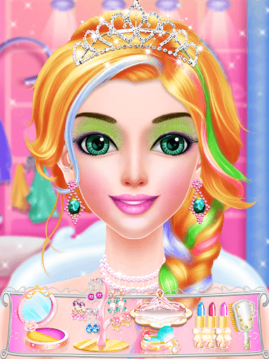 Royal Princess Makeover Salon Games For Girls | Indus Appstore | Screenshot